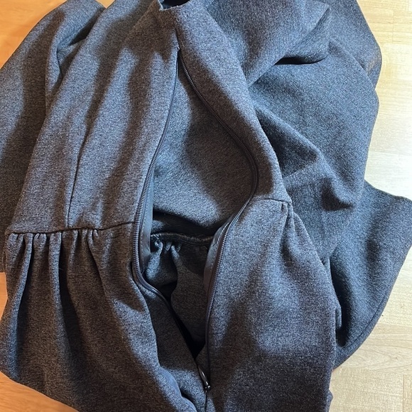 MADEWELL Grey Short Sleeve Dress - Picture 12 of 14